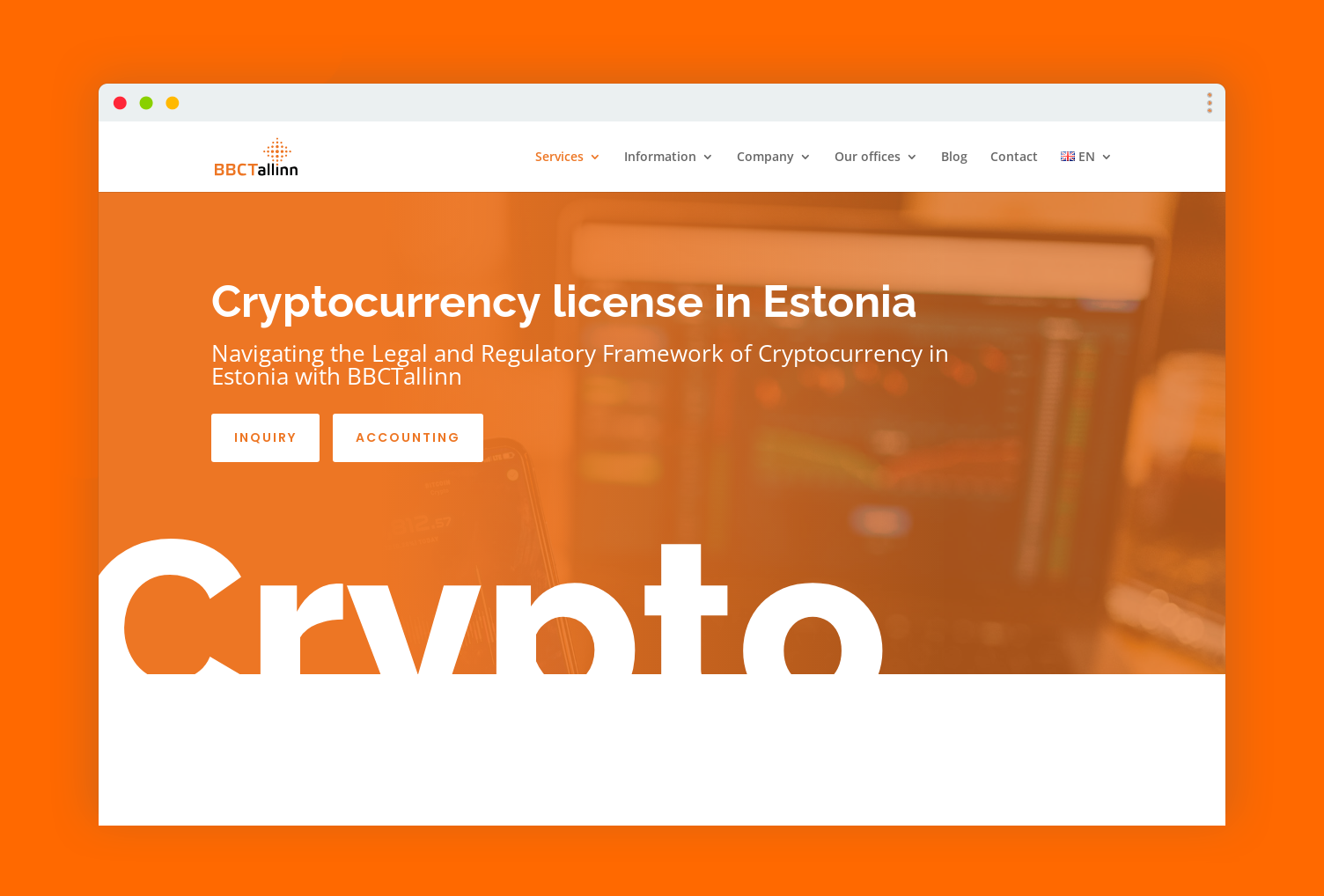 Cryptocurrency license in Estonia - BBCTallinn OÜ
